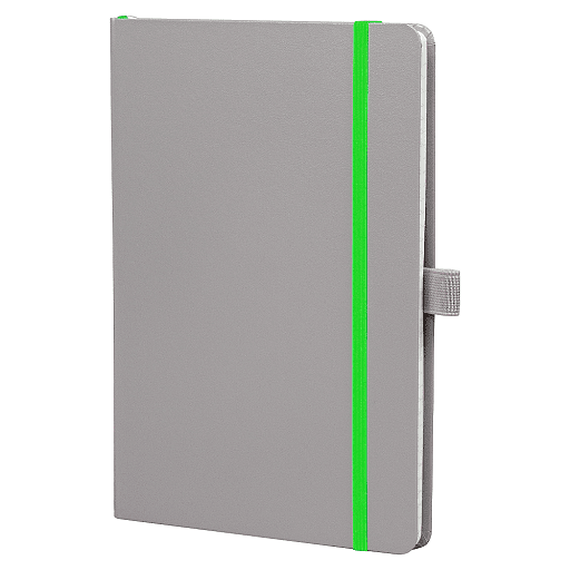 Блокнот Alfa Polo Line А5 в линейку матовый, в твердой обложке с резинкой и петлей для ручки