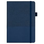 Блокнот А5 Burnie, в твердой обложке c резинкой и петлей для ручки в линейку