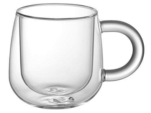 Кружка с двойными стенками с широкой ручкой Fog