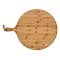 Круглая сервировочная доска из бамбука Ukiyo
