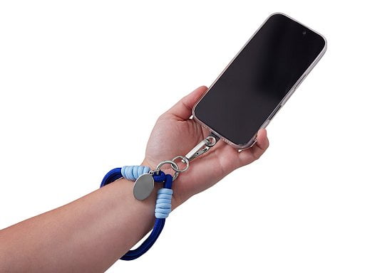 Брелок-браслет Bohemian c тканевым держателем для телефона