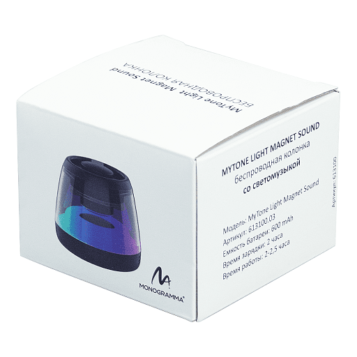 Колонка беспроводная MyTone Light  Magnet Sound со светомузыкой