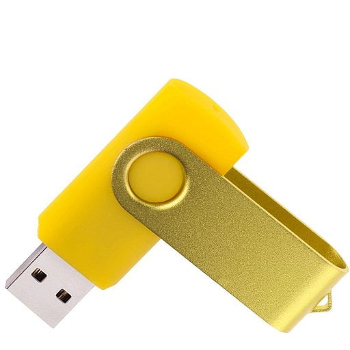 Флеш накопитель Twister 16GB, пластик Софт Тач/металл