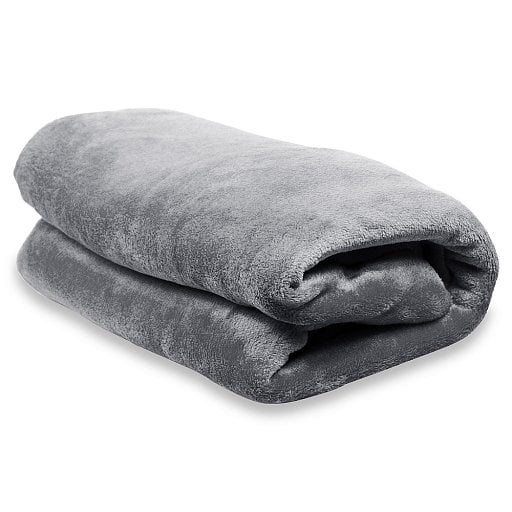Плед мягкий флисовый Super Soft Comfort Travel, 125*170 см