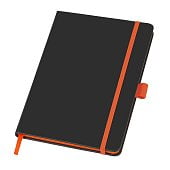 Блокнот ColorNote Black, твердая обложка A5, 80 листов