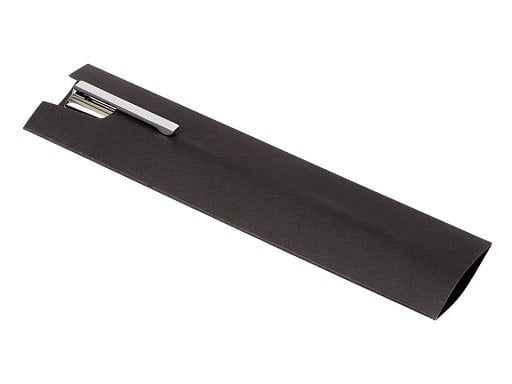 Металлическая шариковая ручка Bossy с вставкой из эко-кожи