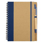 Блокнот B6 Easy Way, на пружине, в твердой обложке, c ручкой