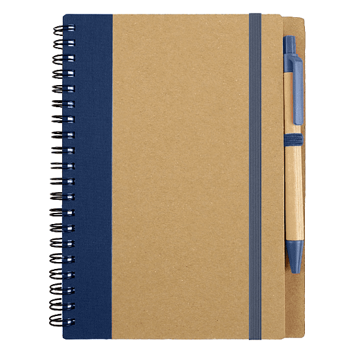 Блокнот B6 Easy Way, на пружине, в твердой обложке, c ручкой