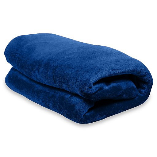 Плед мягкий флисовый Super Soft  Comfort Travel, 125*170 см