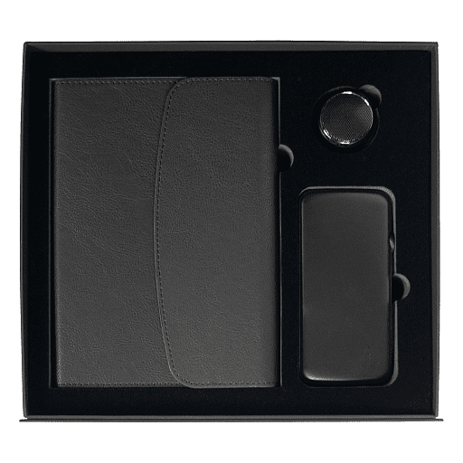 Набор подарочный Solution Prestige Trio (ежедневник в суперобложке, колонка, внешний аккумулятор)