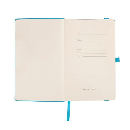 Бизнес-блокнот GRACY на резинке, формат А5, в линейку