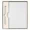 Коробка подарочная, размер  203*220*30 мм,  Solution Gift Linen для ежедневника и ручки
