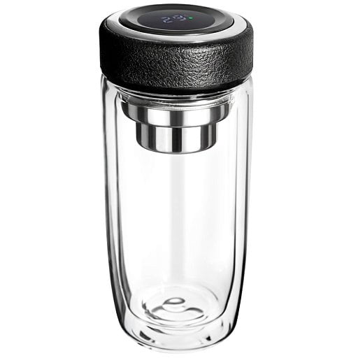 Термос стеклянный с LED-дисплеем Smartview