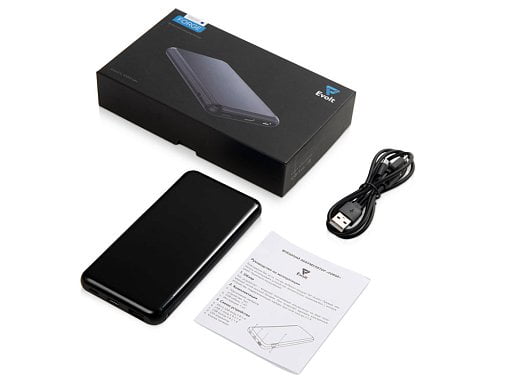 Внешний аккумулятор Forge v.2, металл, 10000 mah