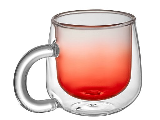 Кружка с двойными стенками с широкой ручкой Fog