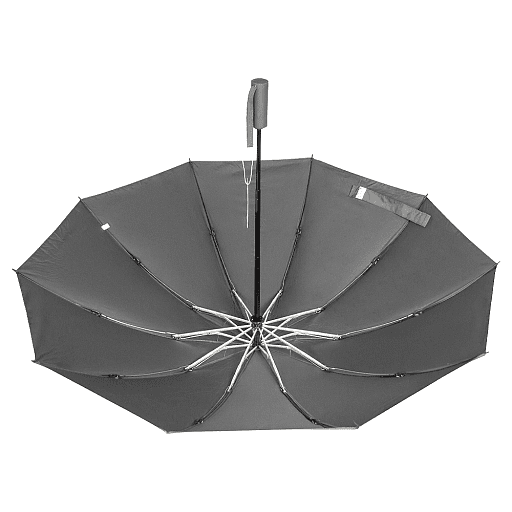 Зонт складной автоматический обратного сложения Forest Liverpool Reverse Safeclosing, диаметр 117 см, 10 панелей, с плавным закрытием, в подарочной коробке