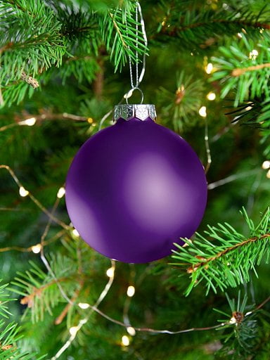 Елочный шар Finery Matt