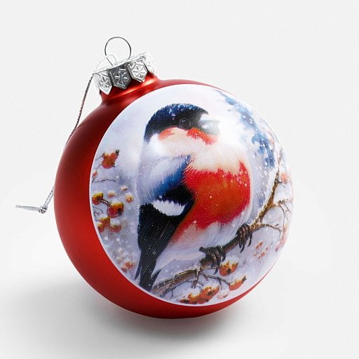 Елочный шар Finery Matt