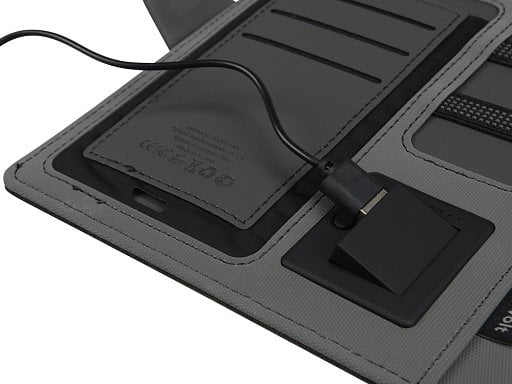 Органайзер с беспроводной зарядкой 5000 mAh Powernote