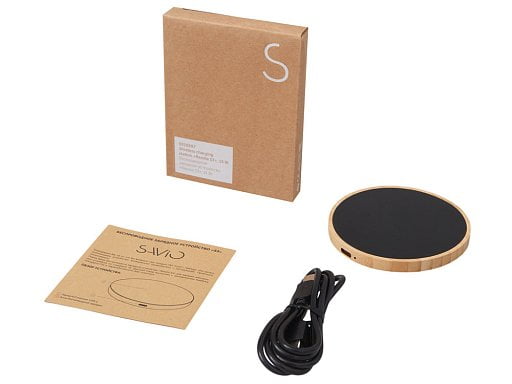 Беспроводное зарядное устройство с подсветкой лого Reedia S3