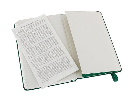 Записная книжка Moleskine Classic (в линейку) в твердой обложке, Pocket (9x14см)