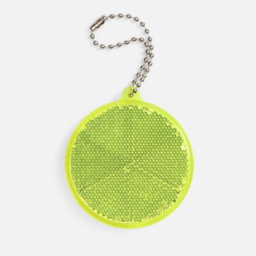 Пешеходный светоотражатель с цепочкой Круг