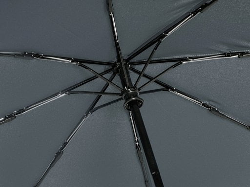 Зонт складной Lumet с куполом из переработанного пластика, автомат