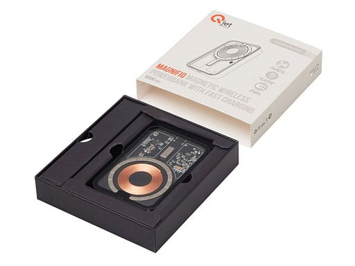 Беспроводной магнитный внешний аккумулятор с QC\PD MagnifIQ, 10000 мАч, 15 Вт