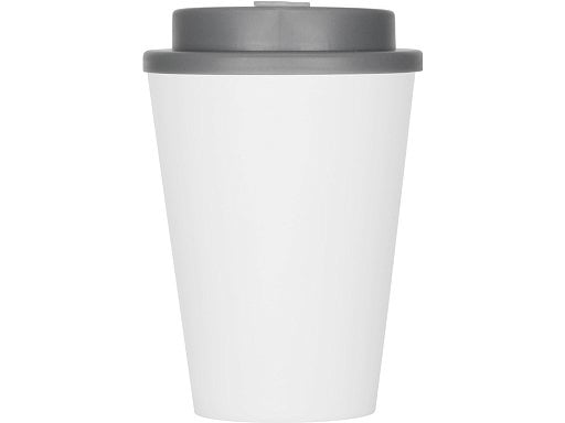 Пластиковый стакан Take away с двойными стенками и крышкой с силиконовым клапаном, 350 мл