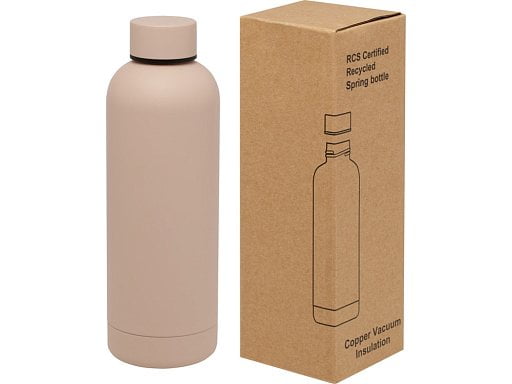 Spring медная бутылка с вакуумной изоляцией, сертифицированная согласно RCS, 500 мл