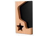 Награда из бука и акрила Starburst