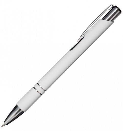 Ручка шариковая Legend Soft Touch Mirror Silver Requis