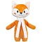 Мягкая игрушка Beastie Toys, лисенок с белым шарфом
