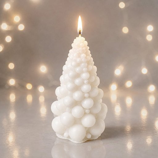 Свеча Морозко, без отдушки