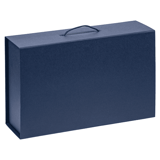 Подарочная коробка, размер 38,5*26*10,5 см, Solution Prestige Big Case Linen с магнитным клапаном и ручкой