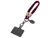 Брелок-браслет Bohemian c тканевым держателем для телефона