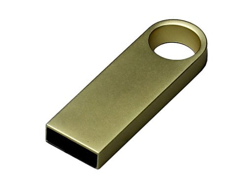 USB 2.0-флешка с мини чипом и круглым отверстием