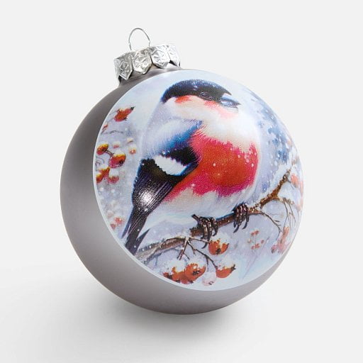 Елочный шар Finery Matt