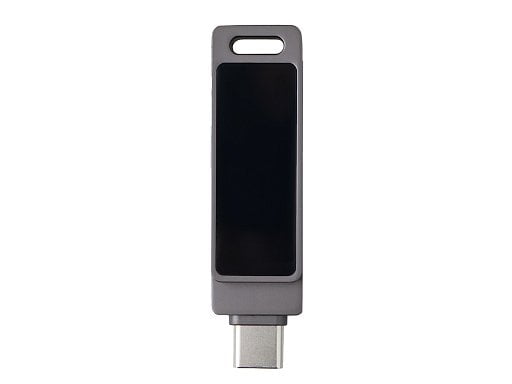 Флешка USB Type-C и USB 3.0 с подсветкой лого Спинлайт