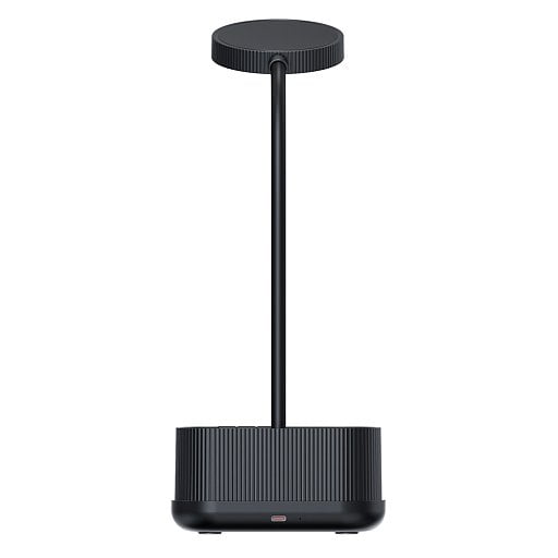 Лампа-органайзер Crolly c беспроводной зарядкой 15W, черный