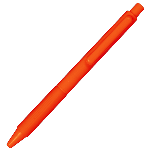 Ручка шариковая Flora Color с полугелиевым стержнем