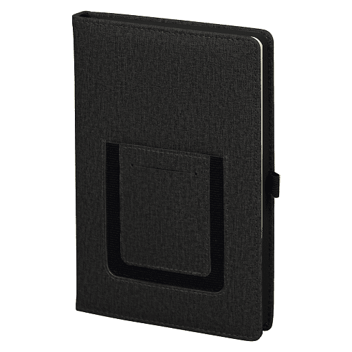 Ежедневник Smart Wallet Cambric A5, недатированный, в твердой обложке с поролоном