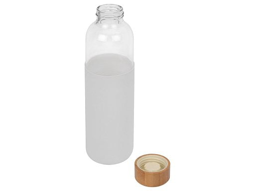 Бутылка для воды стеклянная Refine, в чехле