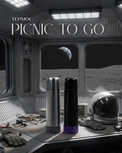 Термос Picnic Silver To Go