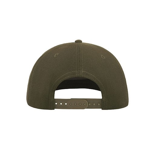 Бейсболка  SNAP FIVE  5 клиньев, плоский козырек, пластиковая застежка пвх