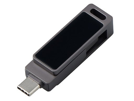 Флешка USB Type-C и USB 3.0 с подсветкой лого Спинлайт