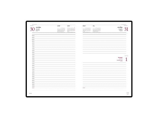 Ежедневник А5 датированный Sidney Nebraska