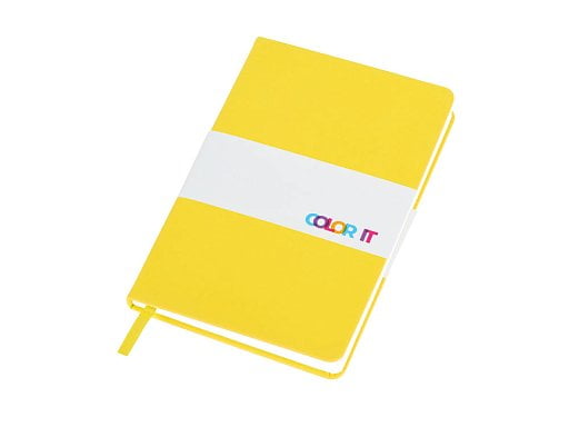 Бизнес-блокнот C2 софт-тач, твердая обложка, 128 листов