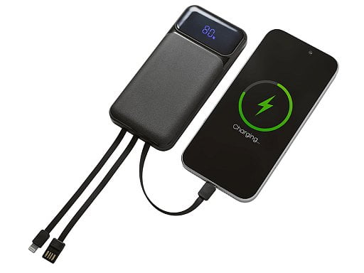 Подарочный набор Tesla с блокнотом А5, ручкой и пауэрбанком на 10 000 mAh