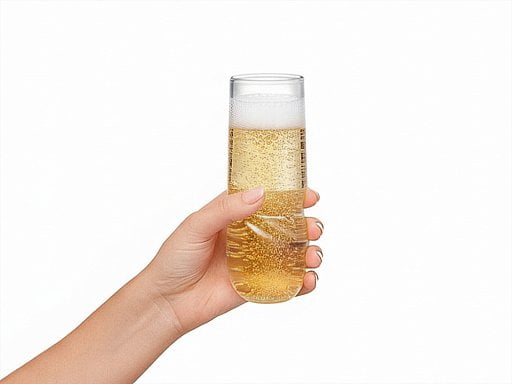 Набор из двух бокалов и пробки для шампанского Bubbly Bliss